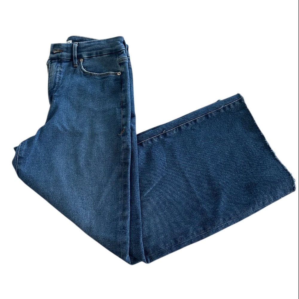 Good American Wide Leg Jeans